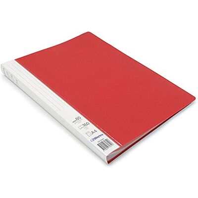 Waytex 931336R A4-dokumentskydd 160 vyer premium identifierbar ogenomskinlig polypropylen 80 genomskinliga fickor röd Waytex 931336R A4-dokumentskydd 160 vyer premium identifierbar ogenomskinlig polypropylen 80 genomskinliga fickor röd