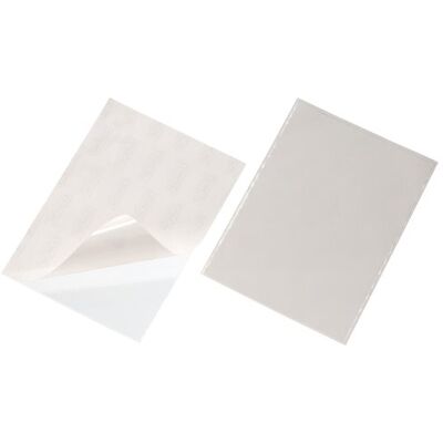 Durable 809619 Ficka POCKETFIX A4, transparent, 25 stycken Durable 809619 Ficka POCKETFIX A4, transparent, 25 stycken