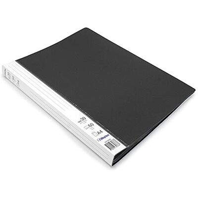 Waytex 931332N Dokumentskydd A4 60 Premium Ogenomskinlig polypropylen synlig 30 genomskinliga fickor svart Waytex 931332N Dokumentskydd A4 60 Premium Ogenomskinlig polypropylen synlig 30 genomskinliga fickor svart