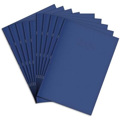 Rhino brevpapper överdimensionerad träningsbok 13 x 9 80 sidor 8 mm linjerad med marginal inlärningsresurser skolböcker mörkblå Rhino brevpapper överdimensionerad träningsbok 13 x 9 80 sidor 8 mm linjerad med marginal inlärningsresurser skolböcker mörkblå