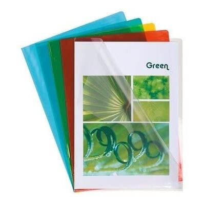 Exacompta Sachet de 10 pochettes coin pvc lisse haute resistance 13x100e a4 Exacompta Sachet de 10 pochettes coin pvc lisse haute resistance 13x100e a4