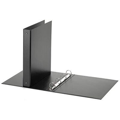 Favorit Box med 10 pärm 22 x 30 cm, 4 runda öglor 30 mm, svart Favorit Box med 10 pärm 22 x 30 cm, 4 runda öglor 30 mm, svart