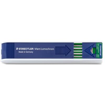 STAEDTLER Farb-Zeichenmine Mars Lumochrom, Farbe Grün, 2 mm, für Fallminenstifte 204-5 ST STAEDTLER Farb-Zeichenmine Mars Lumochrom, Farbe Grün, 2 mm, für Fallminenstifte 204-5 ST