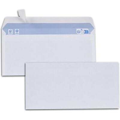 GPV 502 kuvert DL, 110 x 220 mm, vit utan fönster GPV 502 kuvert DL, 110 x 220 mm, vit utan fönster
