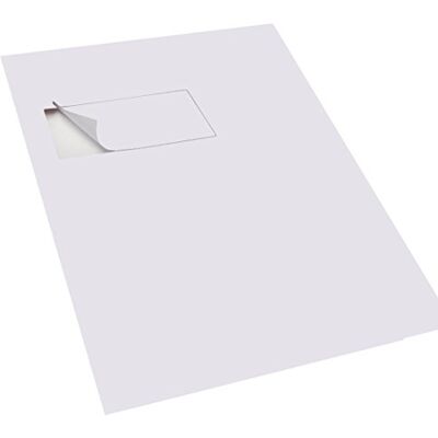Triplast 110 x 80 mm A4 integrerade etiketter adress dra bort leveransanteckningar förpackning vit (paket med 1000) Triplast 110 x 80 mm A4 integrerade etiketter adress dra bort leveransanteckningar förpackning vit (paket med 1000)