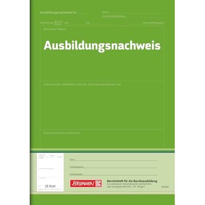 BRUNNEN 1042577 rapporteringsblad utbildning/utbildningsbevis (A4, 28 blad, kan användas för veck- och månadsrapporter) BRUNNEN 1042577 rapporteringsblad utbildning/utbildningsbevis (A4, 28 blad, kan användas för veck- och månadsrapporter)