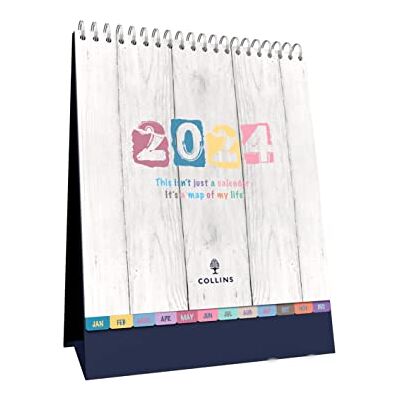 Collins Brighton 2024 Skrivbordskalender Livsstilsplanerare och organiserare för kontor, arbete, personligt och hem Januari till december 2024 Dagbok Veckovis - BTDC-24 Collins Brighton 2024 Skrivbordskalender Livsstilsplanerare och organiserare för kontor, arbete, personligt och hem Januari till december 2024 Dagbok Veckovis - BTDC-24