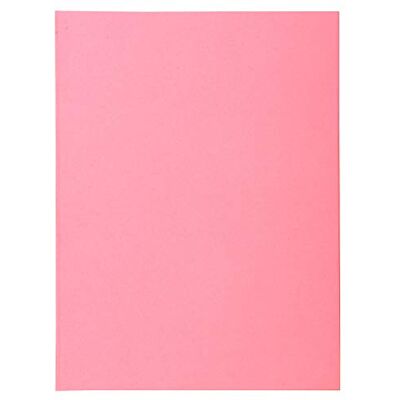 Exacompta Ref 340003E 100-pack SUPER 160 g/m2 pastellfärgade halvstyva mappar PEFC™-certifierade mappar storlek 24 x 32 cm för A4-format rosa färg Exacompta Ref 340003E 100-pack SUPER 160 g/m2 pastellfärgade halvstyva mappar PEFC™-certifierade mappar storlek 24 x 32 cm för A4-format rosa färg