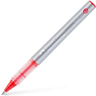 Faber-Castell 348121 Free Ink Roller 0,7 Röd Förpackning med 12. Faber-Castell 348121 Free Ink Roller 0,7 Röd Förpackning med 12.