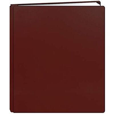 Pioneer FTM-811L/R 20-sidig familj skatter deluxe rött bundet läderomslag scrapbook för 8,5 x 11-tums sidor Pioneer FTM-811L/R 20-sidig familj skatter deluxe rött bundet läderomslag scrapbook för 8,5 x 11-tums sidor