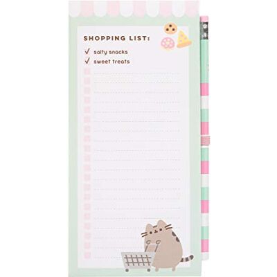 Grupo Erik Pusheen Magnetic Organiser Magnetic Shopping List 4 x 8 inches 10 x 21 cm Magnetic Notepad Magnetic Fridge Notepad Pusheen Gifts Pusheen Cat Grupo Erik Pusheen Magnetic Organiser Magnetic Shopping List 4 x 8 inches 10 x 21 cm Magnetic Notepad Magnetic Fridge Notepad Pusheen Gifts Pusheen Cat