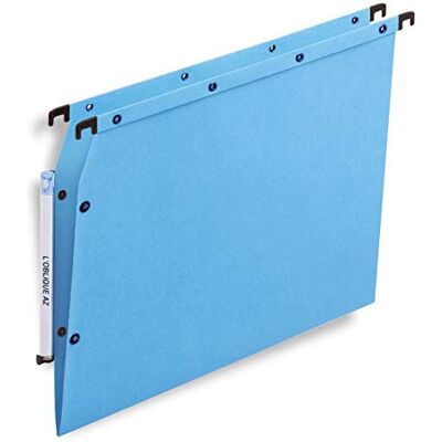Elba l'oblique Dossiers suspendus AZV för armoire, fond V, bleu Elba l'oblique Dossiers suspendus AZV för armoire, fond V, bleu