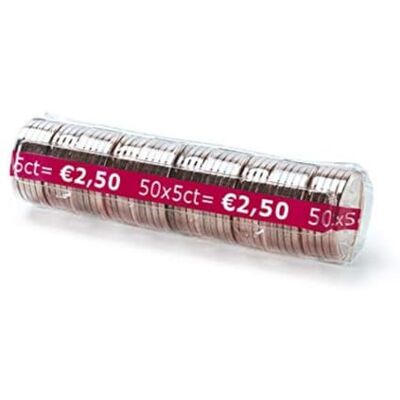 CECONCEPT Monetique L100TC005 förpackning med 100 mynt 0,05 euro CECONCEPT Monetique L100TC005 förpackning med 100 mynt 0,05 euro