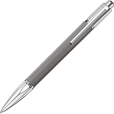 Caran d'Ache Olika Ivanhoe silverpläterad rodiumbelagd kulspetspenna Caran d'Ache Olika Ivanhoe silverpläterad rodiumbelagd kulspetspenna
