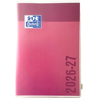 Oxford Anpassningsbar skoldagbok CREATION ZIP Sept 2022 Sept 2023 Dagsformat 12 x 18 cm PVC-omslag med ZIP-stängning rosa bakgrund Oxford Anpassningsbar skoldagbok CREATION ZIP Sept 2022 Sept 2023 Dagsformat 12 x 18 cm PVC-omslag med ZIP-stängning rosa bakgrund