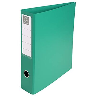 Exacompta ref. 51740E 1 PVC-vadderad ringpärm 4 x 50 mm D-ringar på 3:e pärmen 70 mm rygg Yttermått: 32 x 29 cm Arkivformat Maxi A4 4 slumpmässiga färger Exacompta ref. 51740E 1 PVC-vadderad ringpärm 4 x 50 mm D-ringar på 3:e pärmen 70 mm rygg Yttermått: 32 x 29 cm Arkivformat Maxi A4 4 slumpmässiga färger