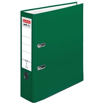 herlitz 5480504 Mapp Max.File Protect A4 (8 cm Med Baksida) Grön herlitz 5480504 Mapp Max.File Protect A4 (8 cm Med Baksida) Grön