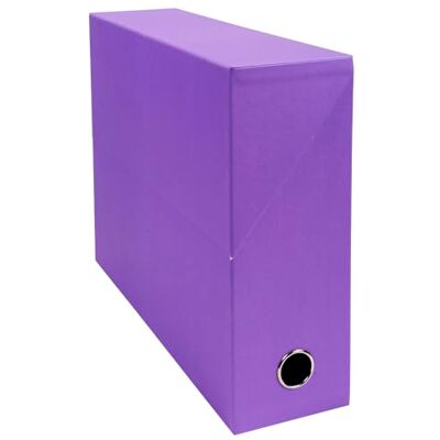 Exacompta Ref 89329E 1 Salsa transferbox i strukturerat papper 90 mm rygg Med metallögla För A4-format Mått 25,5 x 34 x 9 cm Slumpmässiga färger Levereras monterad Exacompta Ref 89329E 1 Salsa transferbox i strukturerat papper 90 mm rygg Med metallögla För A4-format Mått 25,5 x 34 x 9 cm Slumpmässiga färger Levereras monterad