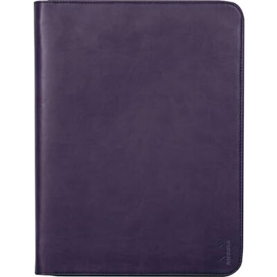 Rhodia 168121C Conférencier Porte-Documents rama Violet pour Bloc-Notes et Cahiers A4 ou A4+ Dimensions Fermé 25,5x34 cm Pochette pour Tablette Simili Cuir Premium Rhodia 168121C Conférencier Porte-Documents rama Violet pour Bloc-Notes et Cahiers A4 ou A4+ Dimensions Fermé 25,5x34 cm Pochette pour Tablette Simili Cuir Premium