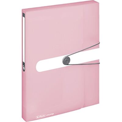 herlitz Easy Orga To Go arkivlåda polypropylen A4 pastell ros herlitz Easy Orga To Go arkivlåda polypropylen A4 pastell ros