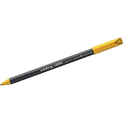 edding 1200 färgpenna fin gul 10 pennor rund spets 1 mm filtpenna för teckning och skrivning för skola eller mandala edding 1200 färgpenna fin gul 10 pennor rund spets 1 mm filtpenna för teckning och skrivning för skola eller mandala