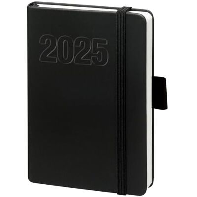 bsb Möteskalender veckoplanerare fickkalender bokkalender, 2022, ca A6 – svart – mjukt konstläder – med gummiband – 1 vecka = 2 sidor, V-bok, 02–0130 bsb Möteskalender veckoplanerare fickkalender bokkalender, 2022, ca A6 – svart – mjukt konstläder – med gummiband – 1 vecka = 2 sidor, V-bok, 02–0130