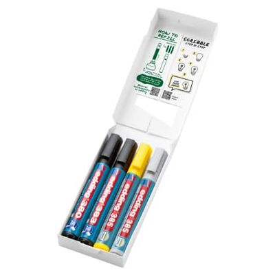 edding blädderblock markörset Highlight + Shading set med 4-2x blädderblock effektmarkör + 2x blädderblock Perfekt blandning av markörer för att fungera på alla typer av papper torkar inte ut edding blädderblock markörset Highlight + Shading set med 4-2x blädderblock effektmarkör + 2x blädderblock Perfekt blandning av markörer för att fungera på alla typer av papper torkar inte ut