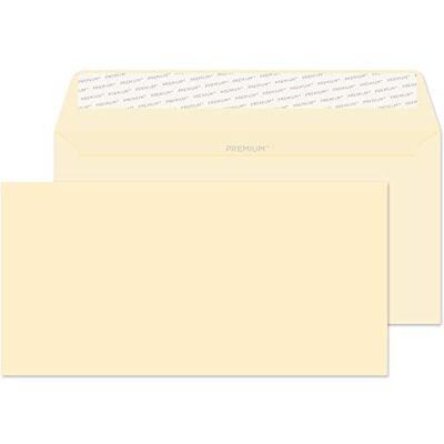 Blake Premium Business 110 x 220 mm 120 Gsm Plånbok Peel And Seal 61255 Kräm Textur, Förpackning Med 500 Blake Premium Business 110 x 220 mm 120 Gsm Plånbok Peel And Seal 61255 Kräm Textur, Förpackning Med 500