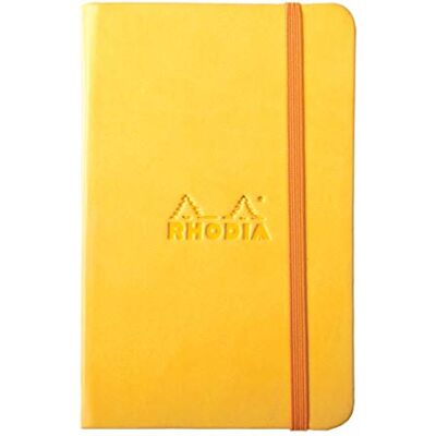 Rhodia 118636C rama Book (A6 anteckningsbok med elastiskt band, blank, 96 ark) 1 st påskklocka Rhodia 118636C rama Book (A6 anteckningsbok med elastiskt band, blank, 96 ark) 1 st påskklocka