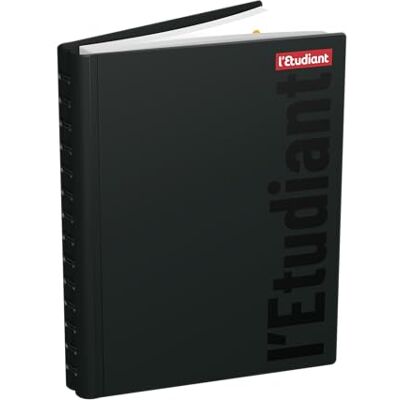 L'ÉTUDIANT L'ETUDIANT Agenda School 2024-2025 heltäckande pärm 15 x 21 cm dagligen svart L'ÉTUDIANT L'ETUDIANT Agenda School 2024-2025 heltäckande pärm 15 x 21 cm dagligen svart