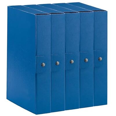Esselte C26 EUROBOX 25 x 35 cm, rygg 6 cm, blå, 5-pack, 390326050 Esselte C26 EUROBOX 25 x 35 cm, rygg 6 cm, blå, 5-pack, 390326050