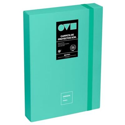 Grafoplás Grafoplas Arkivmapp för projekt Lomo 5 cm Foliostorlek Hårt lock PolyFoam Robust och ultralätt Mint färg Minimal Uniqual Collection Perfekt för skoldokument Grafoplás Grafoplas Arkivmapp för projekt Lomo 5 cm Foliostorlek Hårt lock PolyFoam Robust och ultralätt Mint färg Minimal Uniqual Collection Perfekt för skoldokument