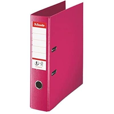 Esselte 811313 A4 75 mm PP spak bågfil fuchsia Esselte 811313 A4 75 mm PP spak bågfil fuchsia