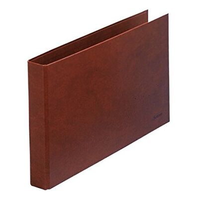 DOHE 9559 – mapp läder fodrad, 2 ringar 40 mm, Folio tvärformat DOHE 9559 – mapp läder fodrad, 2 ringar 40 mm, Folio tvärformat