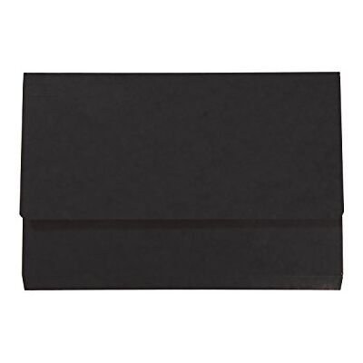 Exacompta 265 gsm Iderama dokumentplånböcker Foolscap Svart Exacompta 265 gsm Iderama dokumentplånböcker Foolscap Svart