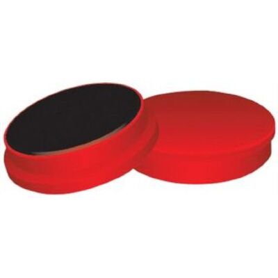 Q-Connect Q Connect 25 mm magnet röd (paket med 10) Q-Connect Q Connect 25 mm magnet röd (paket med 10)