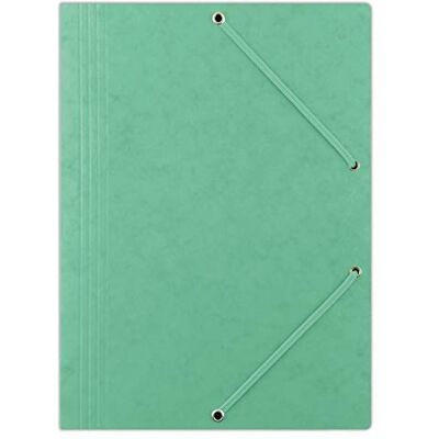 DONAU 8643080-01PL Premium hörnmapp A4 av stark färgspankart/kartong presspan vaxbelagd med 2 gummistövlar 10-pack, färg: svart idealisk för kontor och skol grön punkt Grün DONAU 8643080-01PL Premium hörnmapp A4 av stark färgspankart/kartong presspan vaxbelagd med 2 gummistövlar 10-pack, färg: svart idealisk för kontor och skol grön punkt Grün