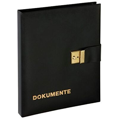Pagna Dokumentmapp (dokumentpåse, 4-ringmekanism, 1H) svart Pagna Dokumentmapp (dokumentpåse, 4-ringmekanism, 1H) svart