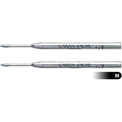 Caran d'Ache Goliath kulspetspenna patron medium svart, 2-pack Caran d'Ache Goliath kulspetspenna patron medium svart, 2-pack