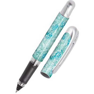 Online Bläckpatron rollerball College Love & Kisses, penna för högerhänta och vänsterhänta användare, ergonomiskt handtag, högkvalitativa bläckpennor, standardbläckpatroner, inkl. blå kombipatron Online Bläckpatron rollerball College Love & Kisses, penna för högerhänta och vänsterhänta användare, ergonomiskt handtag, högkvalitativa bläckpennor, standardbläckpatroner, inkl. blå kombipatron