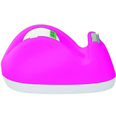 Scotch Rabbit Tejpdispenser C29, Rosa + Magic Tape, 19 mm x 8,89 m, 1 rulle/förpackning Scotch Rabbit Tejpdispenser C29, Rosa + Magic Tape, 19 mm x 8,89 m, 1 rulle/förpackning