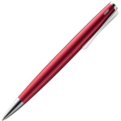Lamy studio pianored kulspetspenna – universell kuli i elegant rostfritt stål – med propellerformad klämma – inkl. stor kapacitet gruva M 16 i stickbredd M i svart Lamy studio pianored kulspetspenna – universell kuli i elegant rostfritt stål – med propellerformad klämma – inkl. stor kapacitet gruva M 16 i stickbredd M i svart