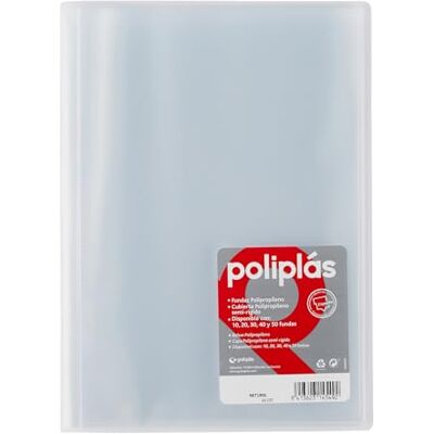 Grafoplás Grafoplas – mapp, foliostorlek, PP, genomskinlig polyplast, PP-keps 50 genomskinlig Grafoplás Grafoplas – mapp, foliostorlek, PP, genomskinlig polyplast, PP-keps 50 genomskinlig