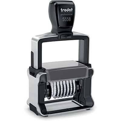 Trodat Professional Sifferstämpel 5558, 5 mm höjd, 8 banden Trodat Professional Sifferstämpel 5558, 5 mm höjd, 8 banden