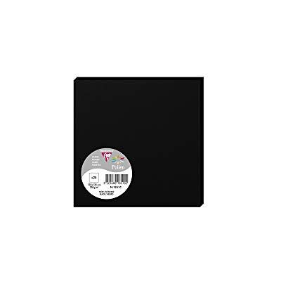 Clairefontaine 1851C Paquet de 25 Cartes Simples Format Carré 13,5x13,5cm 210g/m² Coloris Noir Cartons d'Invitation Evènements et Correspondance Gamme Pollen Papier Premium Lisse Clairefontaine 1851C Paquet de 25 Cartes Simples Format Carré 13,5x13,5cm 210g/m² Coloris Noir Cartons d'Invitation Evènements et Correspondance Gamme Pollen Papier Premium Lisse