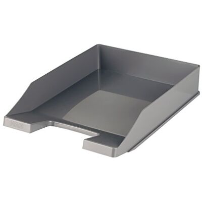 HAN brevfack KLASSIK, 10 st skrivbordsförvaring, kontorsmaterial, brevfack, dokumentfack, upp till format A4/C4, 1027-X-191, mörkgrå HAN brevfack KLASSIK, 10 st skrivbordsförvaring, kontorsmaterial, brevfack, dokumentfack, upp till format A4/C4, 1027-X-191, mörkgrå