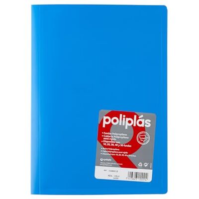 Grafoplás Grafoplas I plastfodral i 10 genomskinliga fodral i din A4-storlek himmelsblå I serien polypler ogenomskinlig I tillverkad i Spanien I flexibla lock stor förvaringskapacitet Grafoplás Grafoplas I plastfodral i 10 genomskinliga fodral i din A4-storlek himmelsblå I serien polypler ogenomskinlig I tillverkad i Spanien I flexibla lock stor förvaringskapacitet