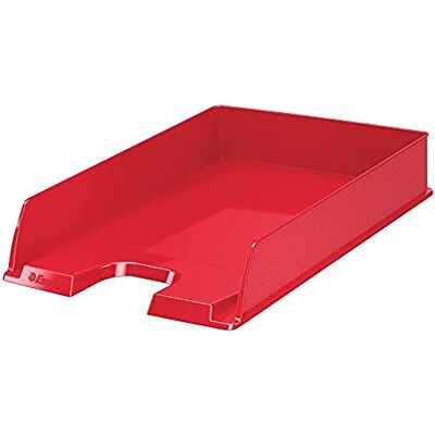 Esselte 812100 Röd stapelbar dokumentbricka 342X250 Esselte 812100 Röd stapelbar dokumentbricka 342X250