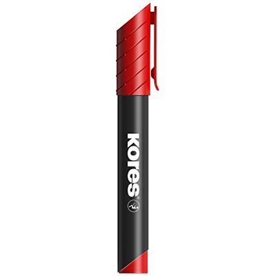 Kores K-Marker permanent markör XP1, rund spets, röd (paket med 12) Kores K-Marker permanent markör XP1, rund spets, röd (paket med 12)