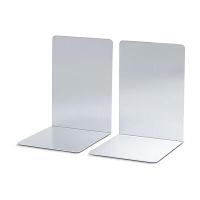 Maul Bokstöd, Aluminium, 16 x 15 x 21 cm, Silver, 1 Par Maul Bokstöd, Aluminium, 16 x 15 x 21 cm, Silver, 1 Par
